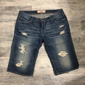 Kasil Heritage by David Lim Tommy Boyfriend Distressed Capris